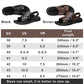 Atmungsaktive Herren-Sandalen aus Rindsleder für den doppelten Gebrauch