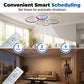 ✨🔥RGB-Deckenventilator mit Beleuchtung und Fernbedienung