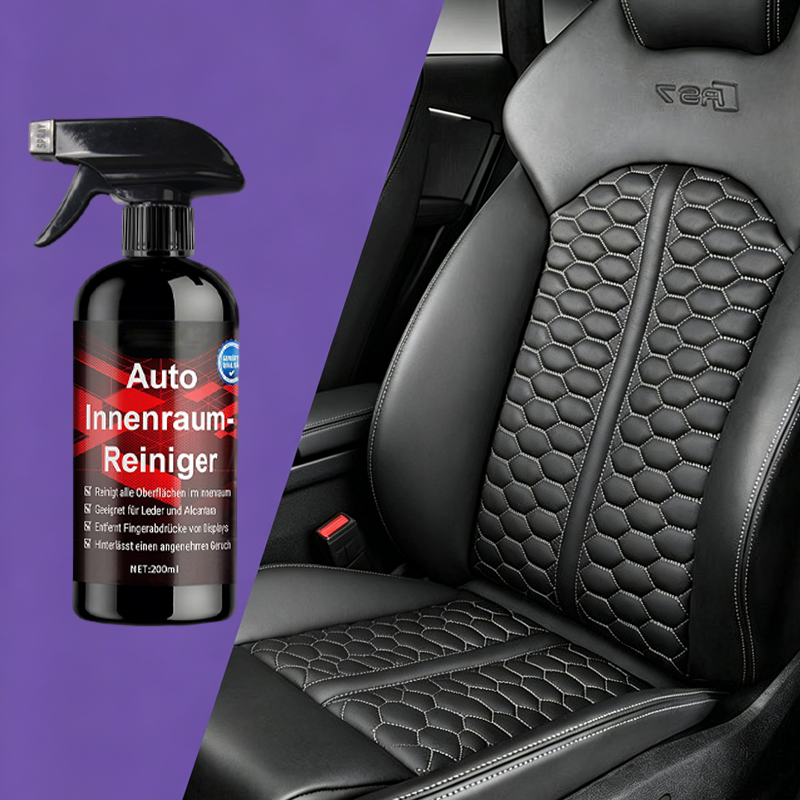🚘50% RABATT! ✨Universal Auto Innenraumreiniger | Für Polster, Kunststoff & Leder | Schmutz & Flecken mühelos entfernen