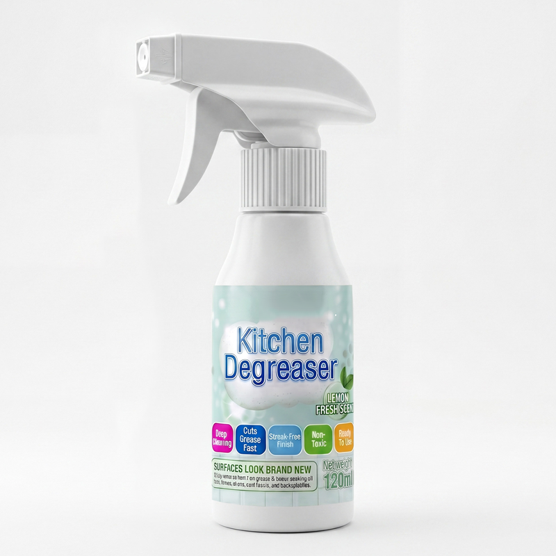 Hochwirksames Entfettungsspray für die Küche