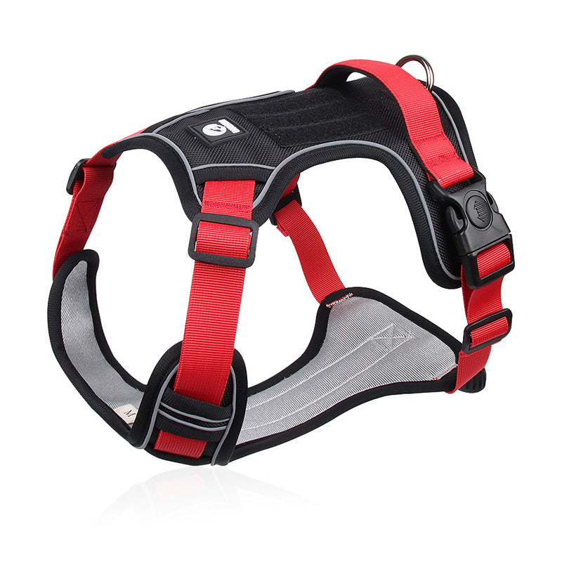 📢📢50 % RABATT !! ⏰Hundegeschirr ohne Zugkraft mit Leine und Halsband mit LED