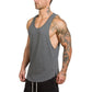 🔥 50% RABATT! 🎉 Herren Muscle Fitness Stringer Tanktop – Tiefer V-Ausschnitt, Baumwollmischung, Dehnbar 💪