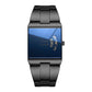 ⌚ 50% RABATT! 💼 Herren-Quarzarmbanduhr im quadratischen Design – Edelstahlband, wasserdicht & modern – Ideal für Alltag & Business ✨