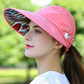 👒 LIMITED-TIME 50% RABATT! ☀️ Faltbarer Sonnenhut – Breite Krempe, Pferdeschwanz-Öffnung, UV-Schutz, Leicht ✨