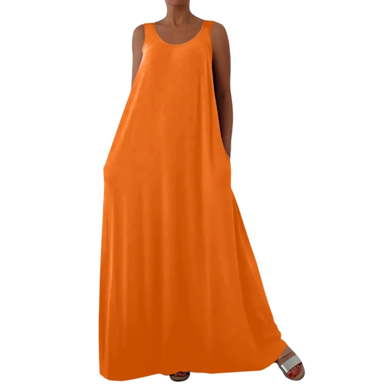 🌼2026 Neue Kollektion🌼 Damen Ärmelloses Lässiges Maxikleid 💃