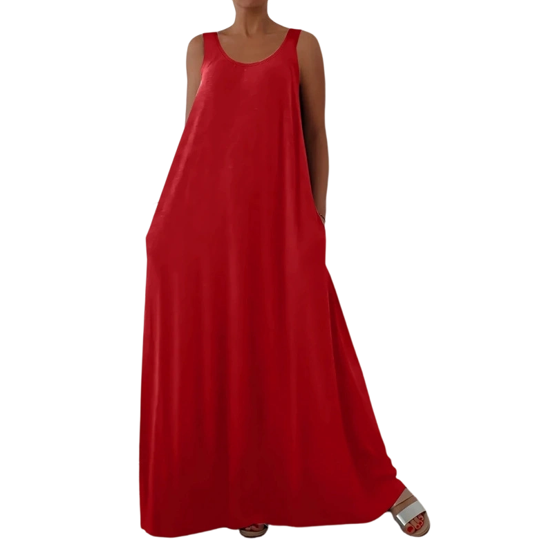 🌼2026 Neue Kollektion🌼 Damen Ärmelloses Lässiges Maxikleid 💃