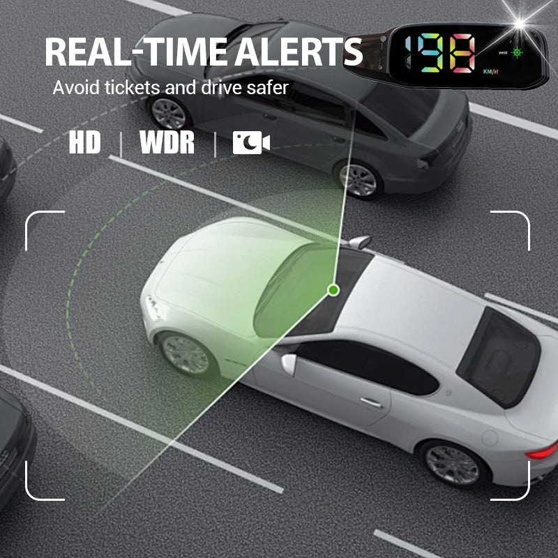🔥Solange der Vorrat reicht 50% Rabatt!🚗Solarbetriebener Auto-HUD-Tachometer