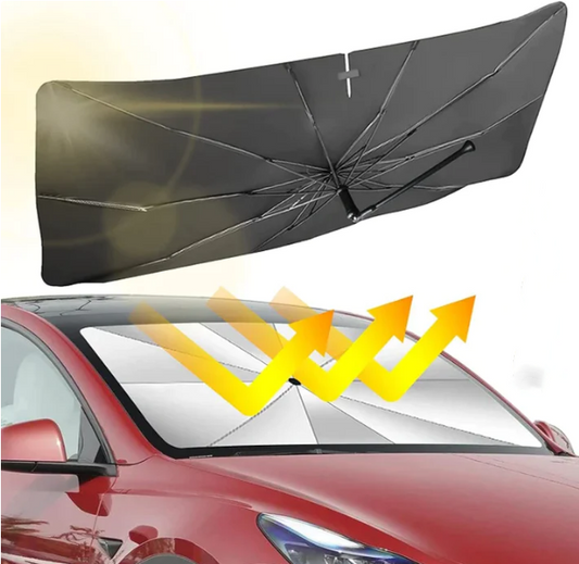 🔥🔥2026er Sondermodell – 50 % reduziert: Sonnenschutz für Frontscheibe – faltbarer Windschutzscheiben-Auto-UV-Schutz (Wärmeschutz)🔥🔥