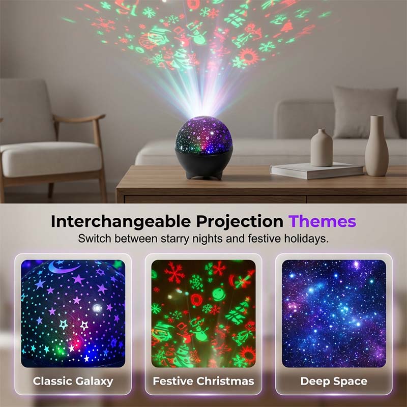 USB-LED-Galaxy-Projektor-Nachtlicht