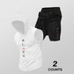 ⌛ Nur noch 1 Woche – 50 % auf alles ⏰Herren Sport-Set – ärmelloses Hoodie & Shorts – atmungsaktiv, schnelltrocknend & bequem 🏃‍♂️💪