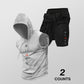 ⌛ Nur noch 1 Woche – 50 % auf alles ⏰Herren Sport-Set – ärmelloses Hoodie & Shorts – atmungsaktiv, schnelltrocknend & bequem 🏃‍♂️💪