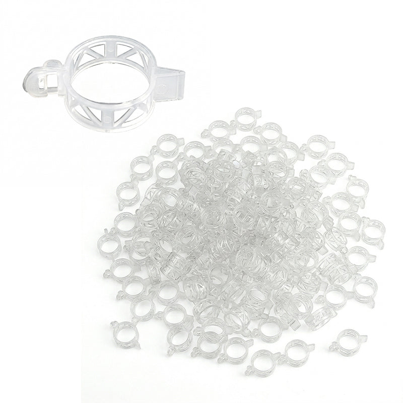 🌞Frühlingserwachen: 50% Rabatt!🌻100-teilige Schnellklett-Pflanzenclips – Unsichtbare Pflanzenstütze für Tomaten, Gurken & Kletterpflanzen – Belüftet & UV-beständig