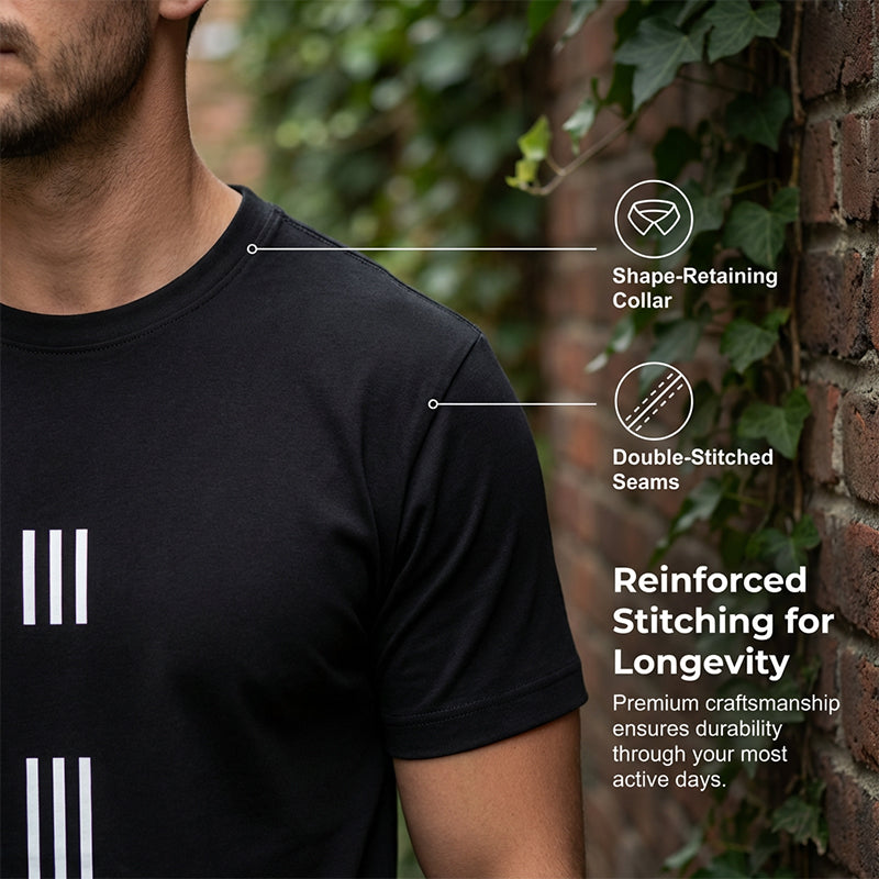 👔✨ 50% RABATT! Herren-T-Shirt mit Rundhalsausschnitt und Grafikprint – Lässig, bequem & vielseitig für Freizeit & Alltag 🧢