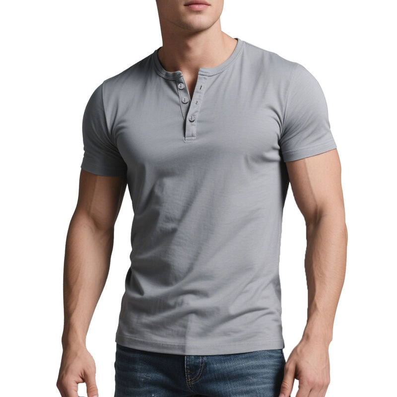 Leichtes Kurzarm-Henley: Maximale Frische & Moderner Look ✨☀️