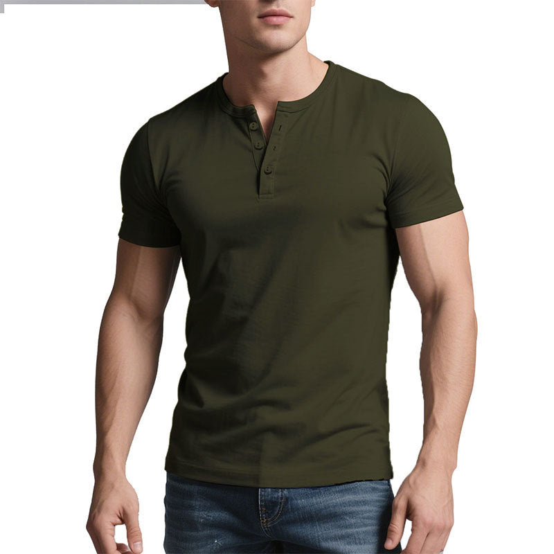 Leichtes Kurzarm-Henley: Maximale Frische & Moderner Look ✨☀️