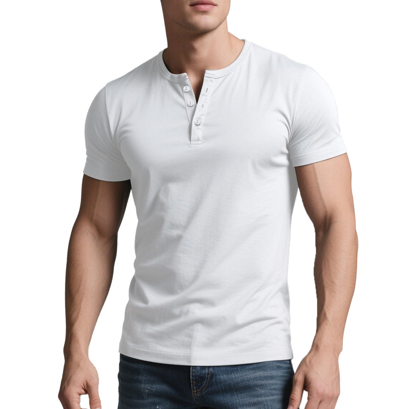 Leichtes Kurzarm-Henley: Maximale Frische & Moderner Look ✨☀️