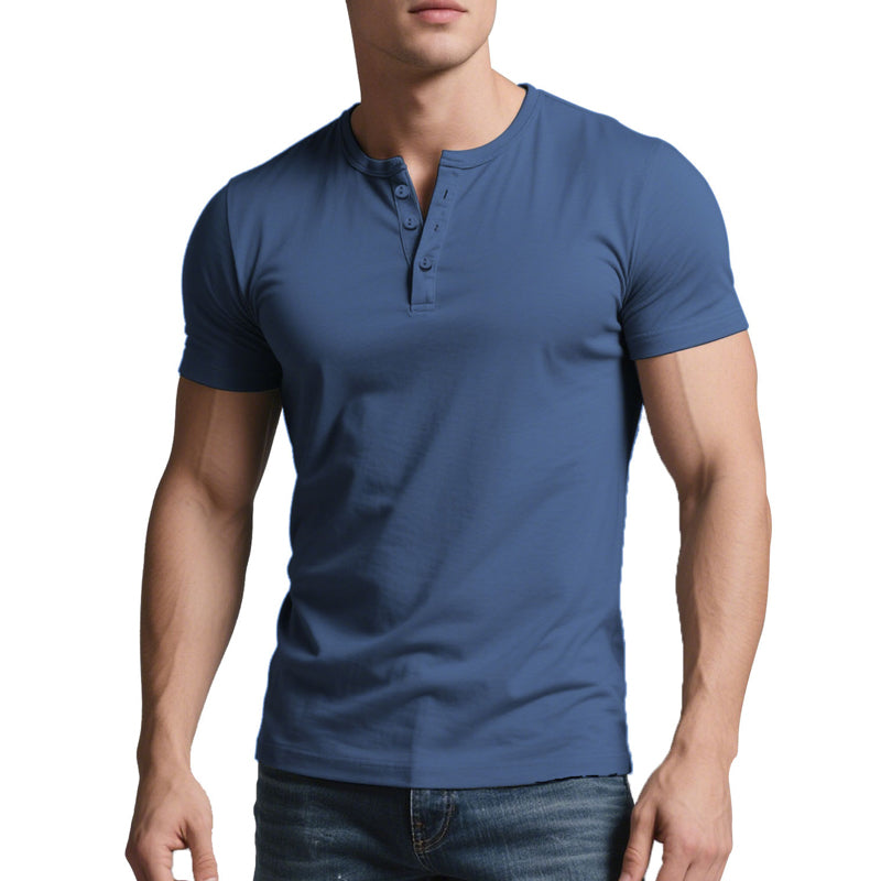 Leichtes Kurzarm-Henley: Maximale Frische & Moderner Look ✨☀️