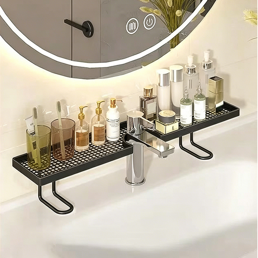 Ablage für die Spüle zum Aufhängen am Wasserhahn