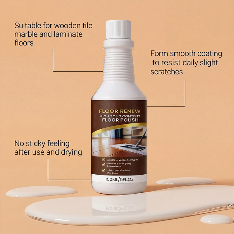 🧹 50% RABATT! ✨ Bodenpolitur mit hohem Feststoffanteil – Auffrischend, schützend & langanhaltender Glanz – Ideal für Parkett, Laminat & Steinböden 🏠