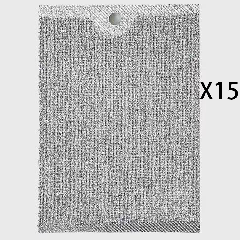 🔥50% Rabatt 🧽 Kratzfeste Scheuertücher (10x15 cm) – entfernt hartnäckiges Fett ohne Schrubben – wiederverwendbar & vielseitig – 1er- bis 15er-Pack