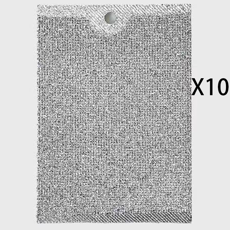 🔥50% Rabatt 🧽 Kratzfeste Scheuertücher (10x15 cm) – entfernt hartnäckiges Fett ohne Schrubben – wiederverwendbar & vielseitig – 1er- bis 15er-Pack