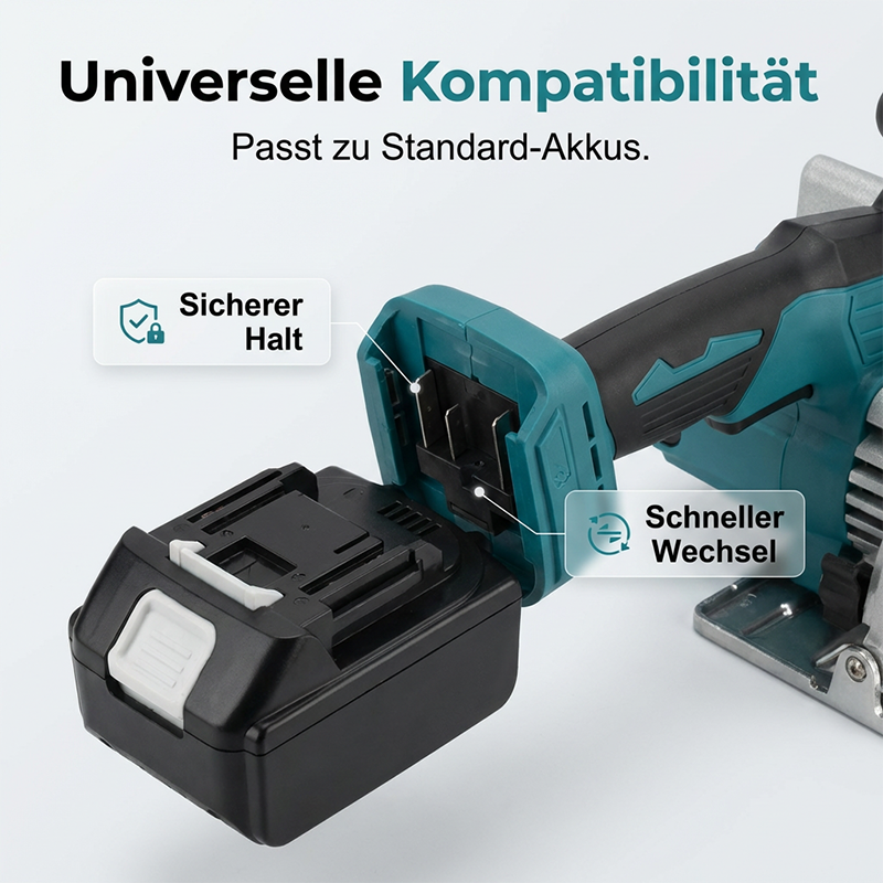 ⚡🛠️【Limitiertes Angebot:  50% RABATT!】 Hochgeschwindigkeits-Akku-Kreissäge mit bürstenlosem Motor – Leistungsstark, kabellos & präzise