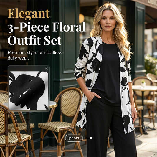 💃💥 Damen 3-teiliges Outfit Set – lässig, bequem & perfekt für jeden Tag ✨