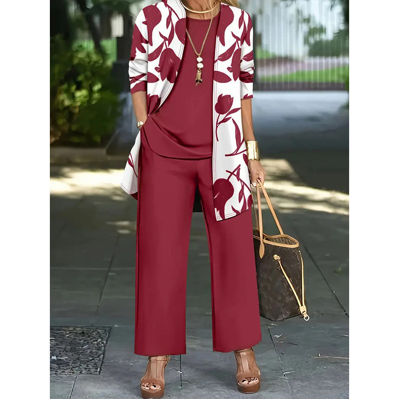 💃💥 Damen 3-teiliges Outfit Set – lässig, bequem & perfekt für jeden Tag ✨