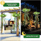 💎50% Rabatt✨🔥Solarbetriebene Hängelampe aus Milangras🌿Gestalte deinen eigenen gemütlichen Garten💡