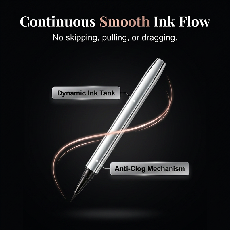 ✨ Präziser flüssiger Eyeliner ✨ 24h langanhaltender wischfester Liquid Liner mit Micro-Spitze für feine Linien