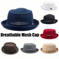 🧢 50% RABATT! ☀️ Atmungsaktive Mesh Fedora Hut – Leicht & UV-schützend – Perfekt für Herren & Damen, ideal für Outdoor-Aktivitäten, Strand oder Reisen – stilvoller Sonnenschutz mit Komfort 🎩✨