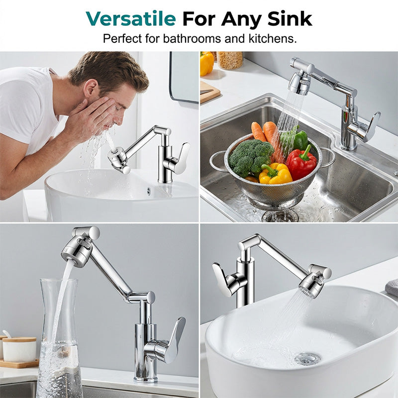 ⏳🔥 NUR FÜR BEGRENZTE ZEIT: 50 % RABATT! 🚰 Mechanischer Armaturenkopf mit 360°-Drehung – flexibel, modern und benutzerfreundlich ✨