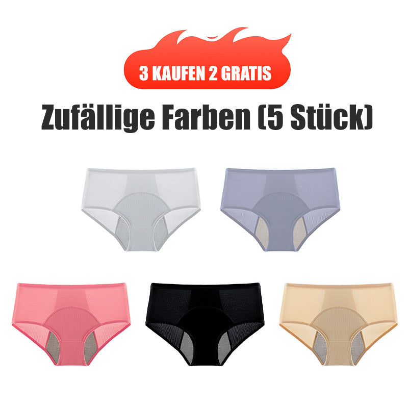 🌸KAUFE 5 UND ERHALTE 5 GRATIS 🌸2026 Neueste High Waist Leak proof Höschen