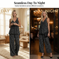 🐆 50% RABATT! 🩳 Ärmelloses Neckholder-Top & weite-Bein-Hosen-Set im Leoparden-Print – Wild, luftig & perfekt für heiße Tage und Partynächte ✨