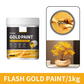 ✨🖌️ Mehrzweck-Goldlack auf Wasserbasis – goldener Glanz, geruchsarm & vielseitig