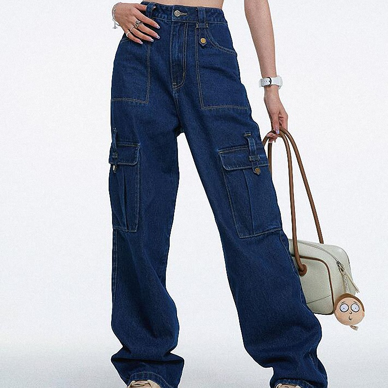 🔥⏰ NUR HEUTE: -50% 👖 Elegante Workwear Wide-Leg Jeans – modern, bequem & perfekt für jeden Look ✨