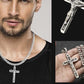 ✨ HALBPREIS AKTION 💥 Herren Kreuzkette ⏰ zart, hochwertig & modern – perfektes Geschenk oder Upgrade für deinen Style 👑