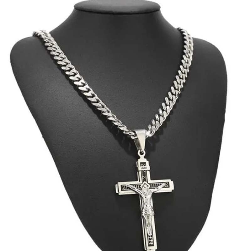 ✨ HALBPREIS AKTION 💥 Herren Kreuzkette ⏰ zart, hochwertig & modern – perfektes Geschenk oder Upgrade für deinen Style 👑