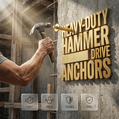 🔨🧱 Hammerbohrer für Beton & Ziegel – stabil, langlebig & präzise (SDS-Plus)
