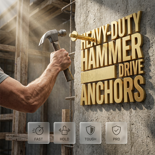 🔨🧱 Hammerbohrer für Beton & Ziegel – stabil, langlebig & präzise (SDS-Plus)