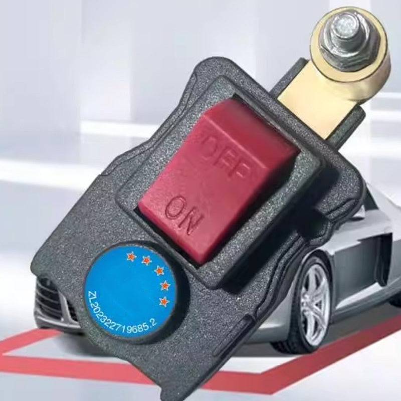 ⚙️50% RABATT! 🔋T-förmiger Batteriehauptschalter fürs Auto – mit digitaler Spannungsanzeige, reines Kupfer – ideal als Diebstahlschutz & zur Wartung🚗⚡