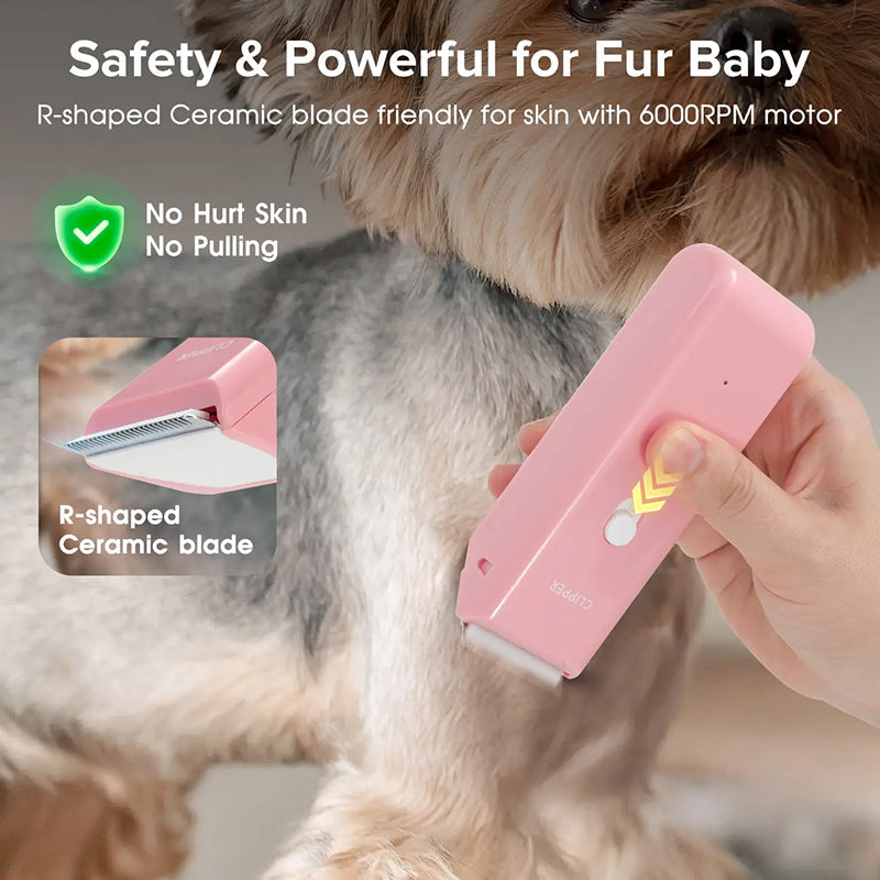 ✂️ 50% RABATT! 🐶 Leise Tierhaarschneidemaschine – Für Hund & Katze, wasserdicht & wiederaufladbar – Kabellos, sicher & perfekt für empfindliche Pfoten, Gesicht und Fellpflege zu Hause 🐱