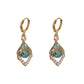 💎 50% RABATT! 💧 Himmelblaue Tropfen-Creolen mit Drop-Effekt – elegante Hänger für Damen – Leichte, funkelnde Ohrringe für den täglichen Chic oder besondere Anlässe ✨