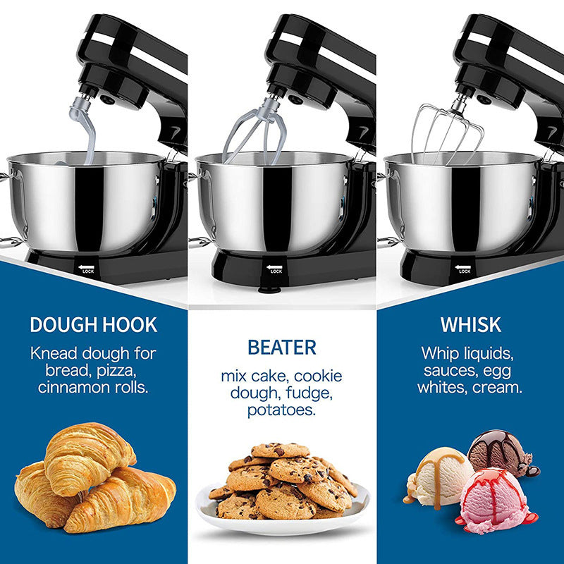📢📢Letzter Tag – 50 % Rabatt!! ⏰Leistungsstarker Küchenmixer – Heavy Duty & Vielseitig 🥣 Für Backen & Kochen