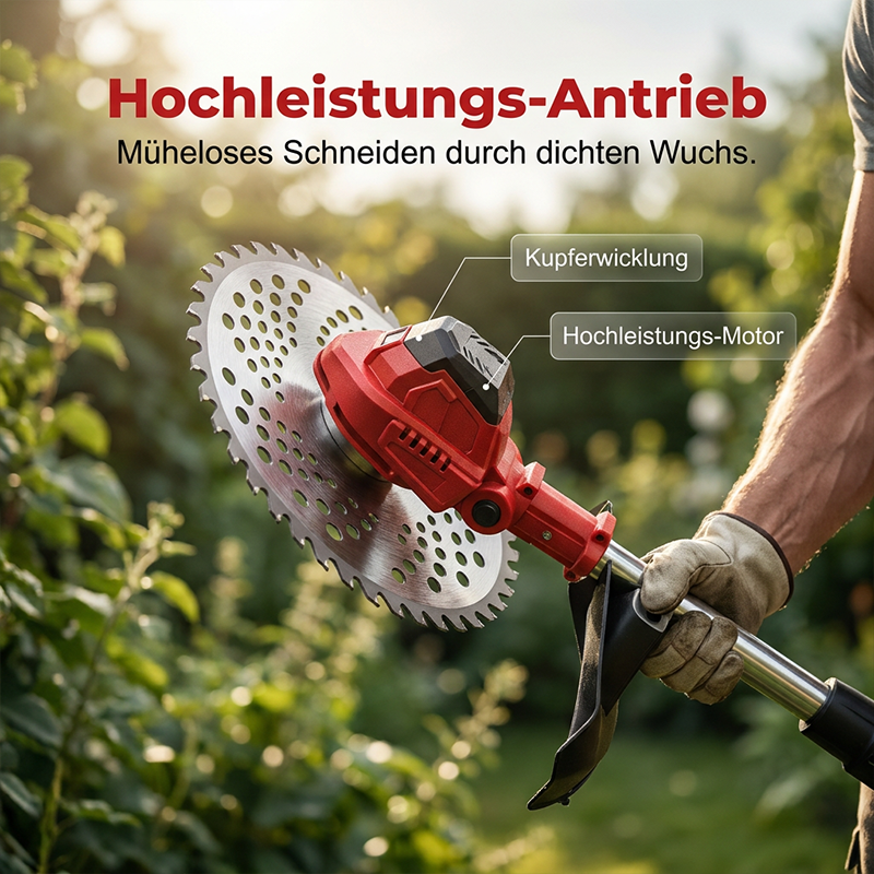 🔥Nur 50% Rabatt⚡Kabelloser elektrischer Rasentrimmer mit bürstenlosem Motor🌿