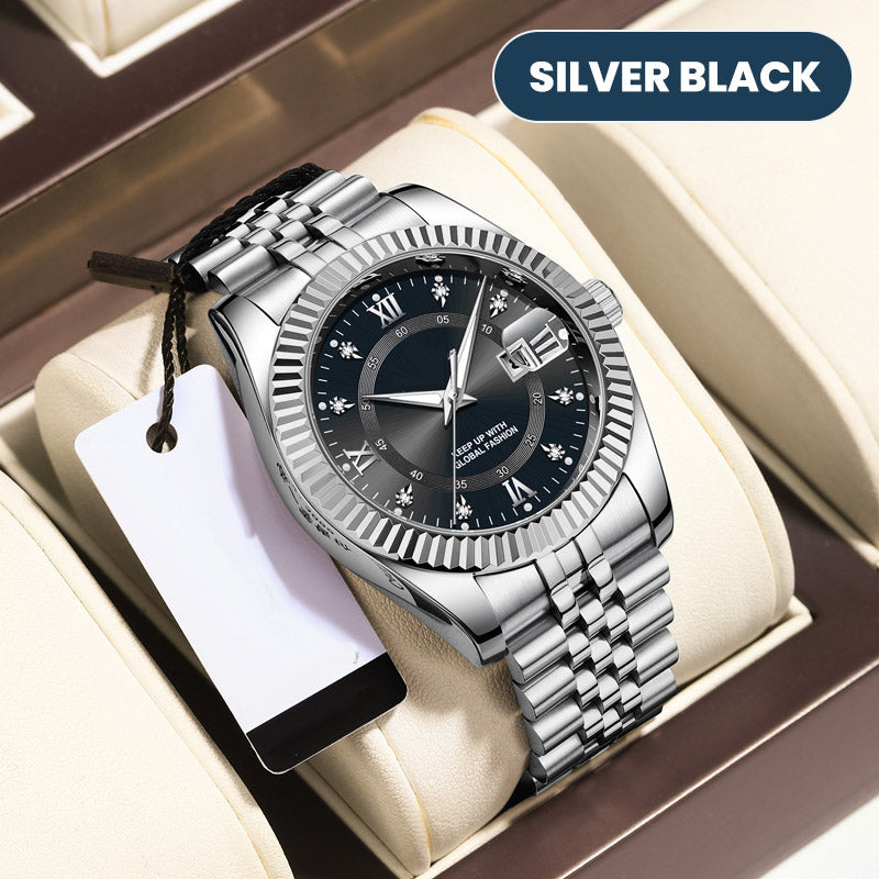 ⌚ LIMITIERTE AKTION: 50% RABATT! ✨ Herren Business Armbanduhr – Quarz, Edelstahl, 8 Farben 🤵