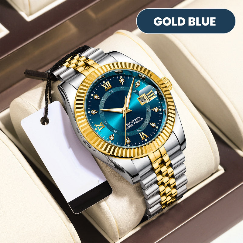 ⌚ LIMITIERTE AKTION: 50% RABATT! ✨ Herren Business Armbanduhr – Quarz, Edelstahl, 8 Farben 🤵