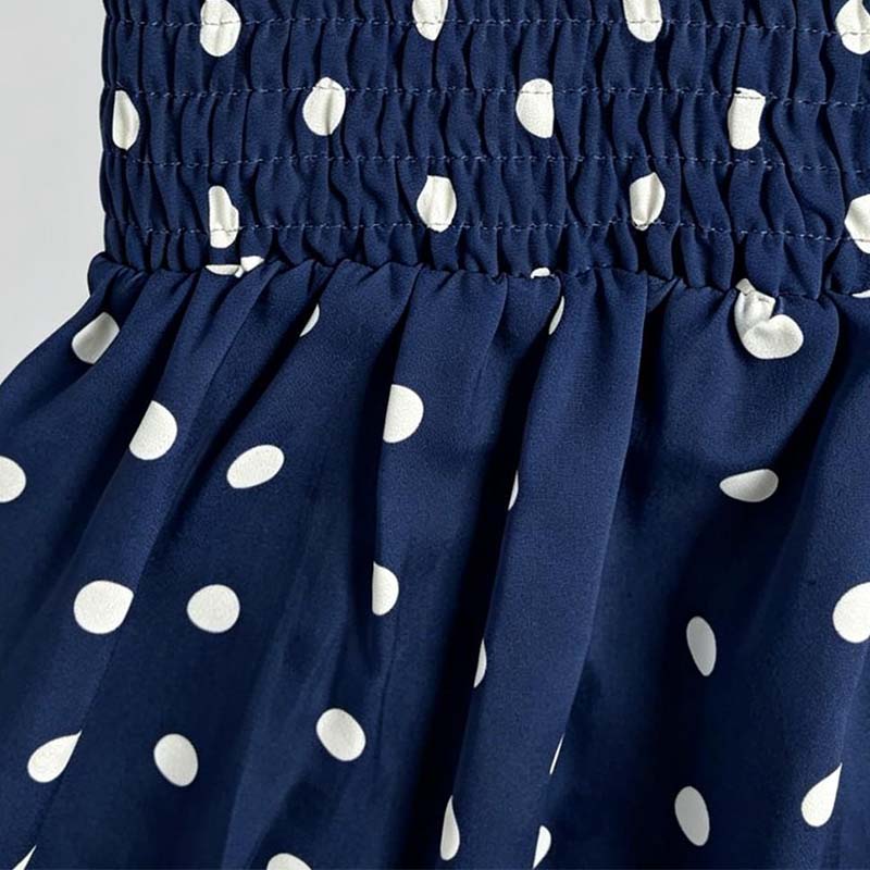 👗🌞 Schulterfreier Damen-Zweiteiler mit Polka Dot – romantisch, luftig & perfekt für heiße Tage, jetzt −50%