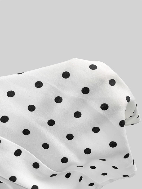 👗🌞 Schulterfreier Damen-Zweiteiler mit Polka Dot – romantisch, luftig & perfekt für heiße Tage, jetzt −50%