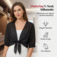 📢📢50 % RABATT !! ⏰Elegantes, kurzes Chiffon-Top für Damen mit Bindeband vorne